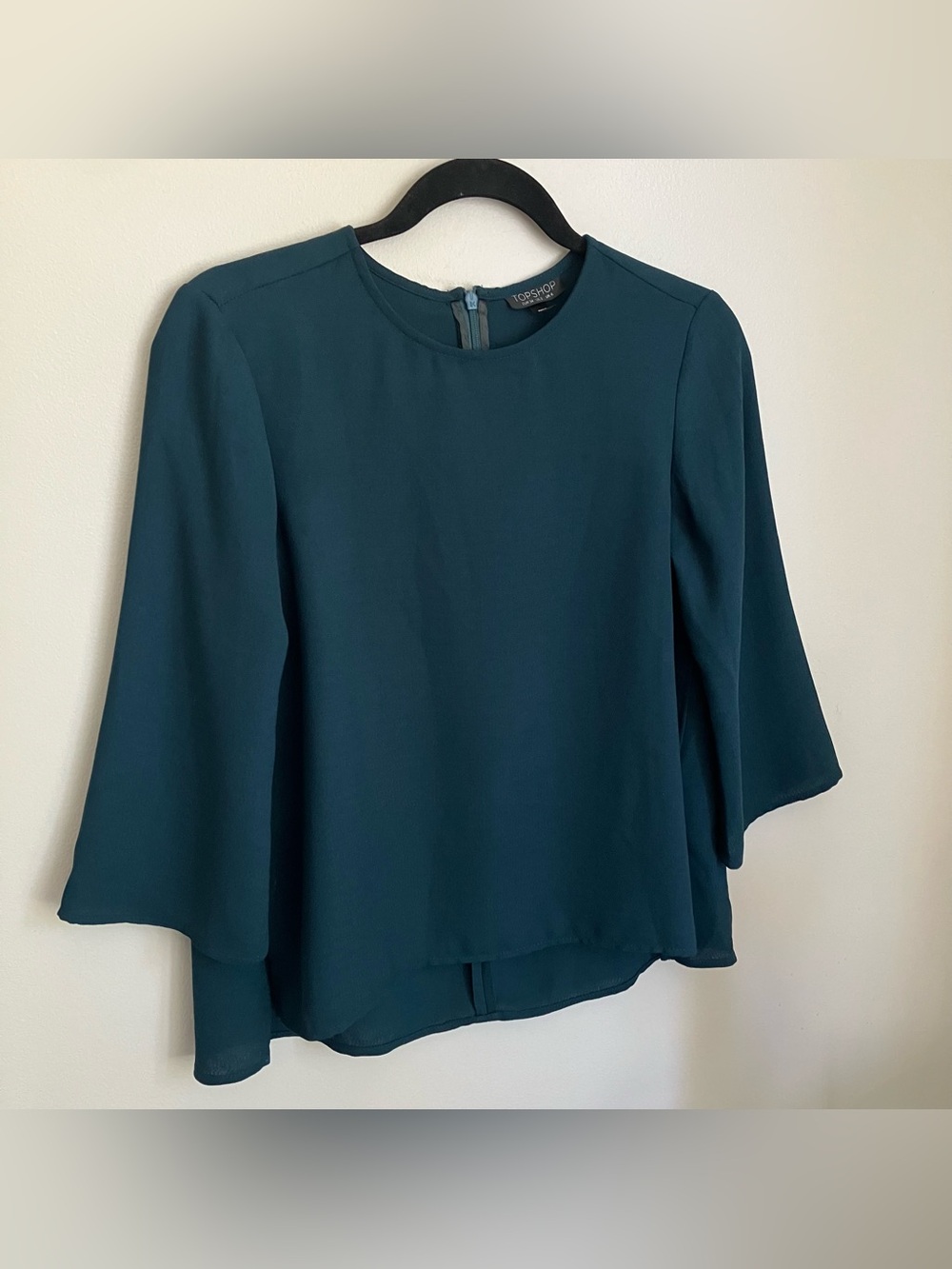 Topshop Teal Women’s Blouse